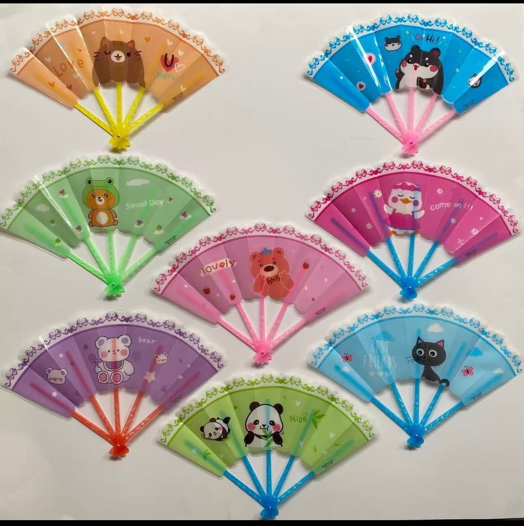 New foldable hand fans