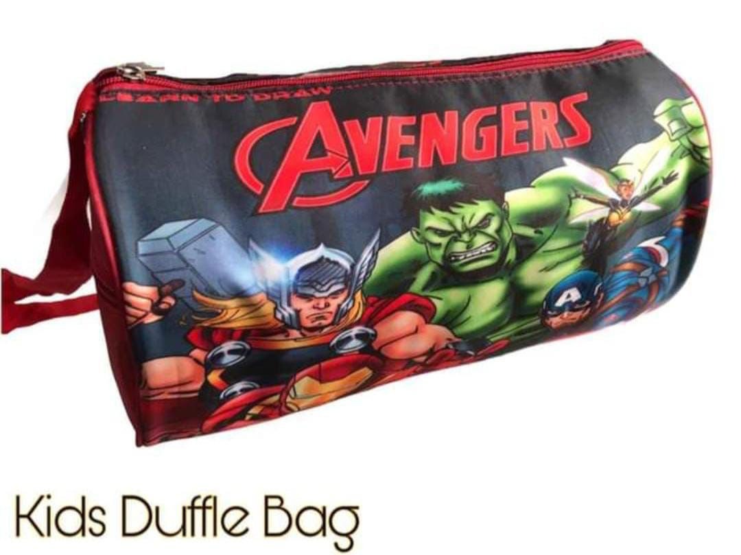 Kids multipurpose printed duffle bag only boys prints available just now