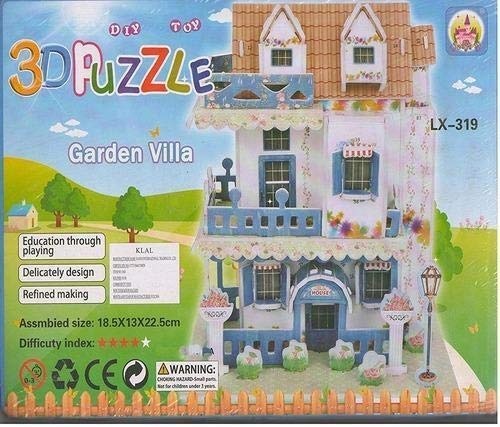 Random Design 3D DIY Puzzle Ship Kit for Kids Ages 4-8 | Build & Create Cardboard Model | Fun Educational Jigsaw Puzzle & Construction